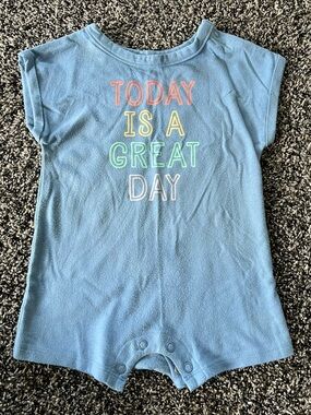 JUMPING BEANS “Today Is A Great Day” Baby Romper